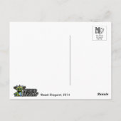 BRIEFKAART MD Beach Dragons (Closeup) (Achterkant)