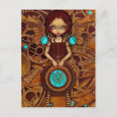 briefkaart "Mechanical Angel I" (Voorkant)