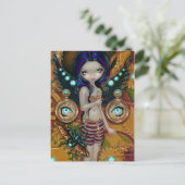 briefkaart "Mechanical Angel III" (Staand voorkant)