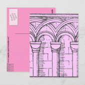 Briefkaart Medieval Architecture (Voorkant / Achterkant)