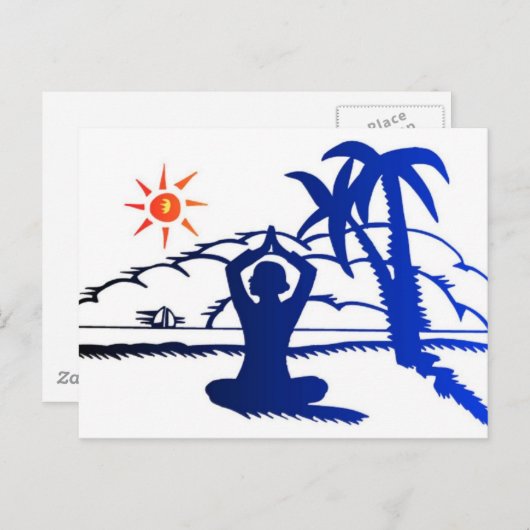 Briefkaart - Meditatie (Voorkant / Achterkant)