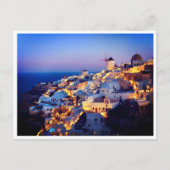 Briefkaart - Mediterrane eilanden Santorin (Voorkant)