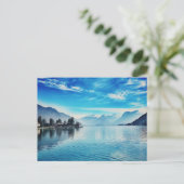 Briefkaart meer Annecy - Baie de Talloires (Staand voorkant)