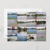 Briefkaart meer collage (Voorkant / Achterkant)