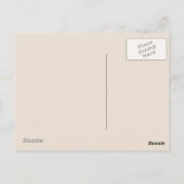 Briefkaart meer Sunset (Achterkant)