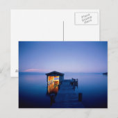 Briefkaart meer Tahoe Sunset (Voorkant / Achterkant)