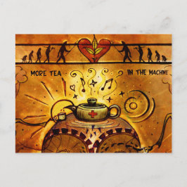 briefkaart "Meer thee" (detail)