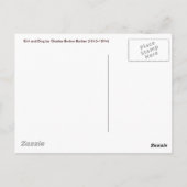 Briefkaart: Meisje en Honden Briefkaart (Achterkant)