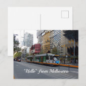 Briefkaart Melbourne Tram (Voorkant / Achterkant)