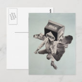 Briefkaart melkkoeling (Voorkant / Achterkant)