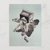 Briefkaart melkkoeling