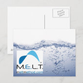 Briefkaart MELT (Voorkant / Achterkant)