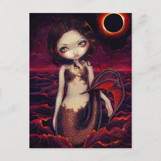 briefkaart "Mermaid Eclipse" (Voorkant)