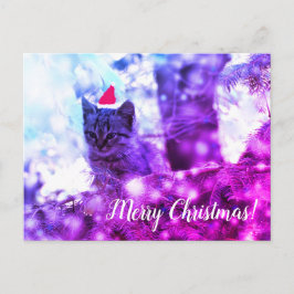 Briefkaart Merry Kerstten