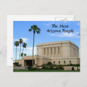 Briefkaart - Mesa Arizona Temple (Voorkant / Achterkant)