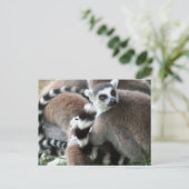 Briefkaart met aangepaste leemuren (Staand voorkant)