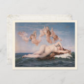 Briefkaart met Alexandre Cabanel Painting (Voorkant / Achterkant)