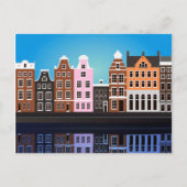 Briefkaart met Amsterdam (Voorkant)