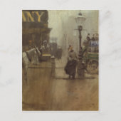Briefkaart met Anders Zorn schilderen (Voorkant)