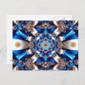 Briefkaart met Argentijnse kleuren Design (Voorkant / Achterkant)