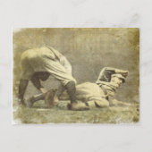 Briefkaart met  Baseball Print (Voorkant)