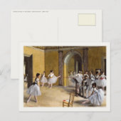 Briefkaart met beroemde balletschilderingen (Voorkant / Achterkant)