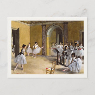 Briefkaart met beroemde balletschilderingen
