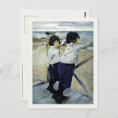 Briefkaart met beroemde schilderijen (Voorkant / Achterkant)