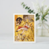 Briefkaart met beroemde schilderijen (Staand voorkant)