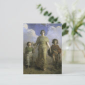 Briefkaart met beroemde schilderijen (Staand voorkant)