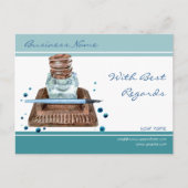 Briefkaart met beste wensen voor Inkwell (Voorkant)