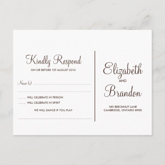 Briefkaart met blauwe en groene luivogels voor wed (Achterkant)