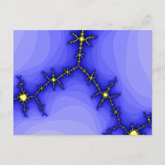 Briefkaart met blikseminslag (Voorkant)