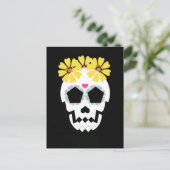 Briefkaart met bloemen (Staand voorkant)