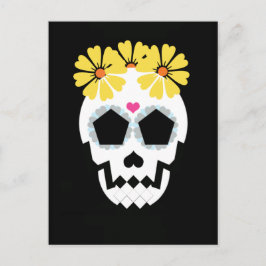 Briefkaart met bloemen
