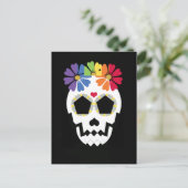 Briefkaart met bloemen (Staand voorkant)