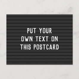 Briefkaart met briefkaart Kijk