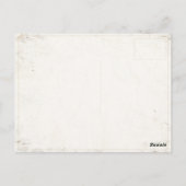 Briefkaart met Bullgevecht over de vuile Spaanse v (Achterkant)