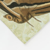  Briefkaart met Butterflies en Flowers Fleece Deken (Hoek)