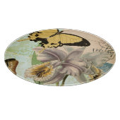  Briefkaart met Butterflies en Flowers Snijplank (Hoek)