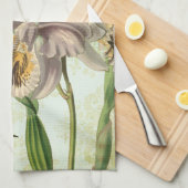  Briefkaart met Butterflies en Flowers Theedoek (Quarter Fold)