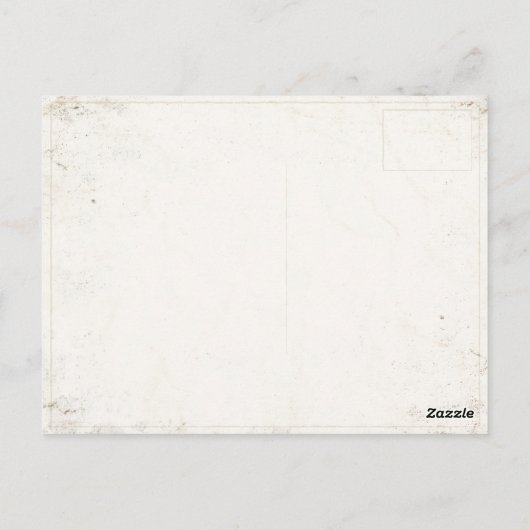 Briefkaart met  Californische afdruk (Achterkant)