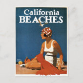 Briefkaart met  Californische afdruk (Voorkant)