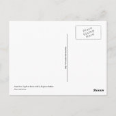 Briefkaart met Castel Sant' Angelo in Rome (Achterkant)