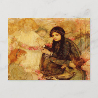 Briefkaart met Christabel A. Cockerellenschilderin