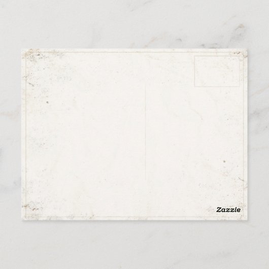 Briefkaart met  Circus Tiger afdrukken (Achterkant)