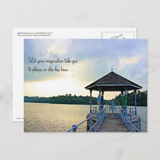 Briefkaart met Citaat (Voorkant / Achterkant)