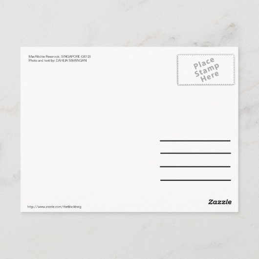 Briefkaart met Citaat (Achterkant)