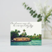 Briefkaart met Citaat (Staand voorkant)