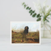 Briefkaart met cokeswervel (Staand voorkant)